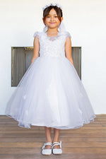 First Communion White Dress (2018)-Girls-6-Chacho's Kids