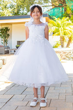First Communion White Dress (2019)-Girls-6-Chacho's Kids