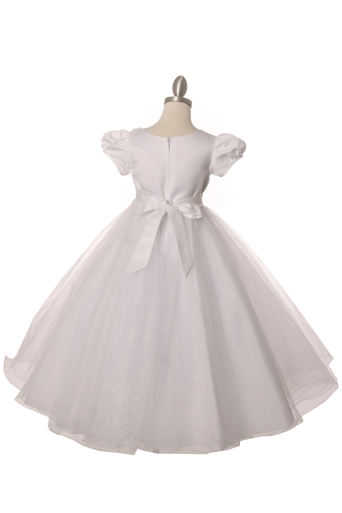First Communion White Dress (2013)-Girls-Chacho's Kids