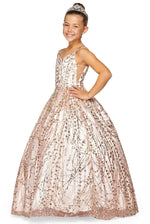 Ball Gown Dress (8007)-Girls-Chacho's Kids