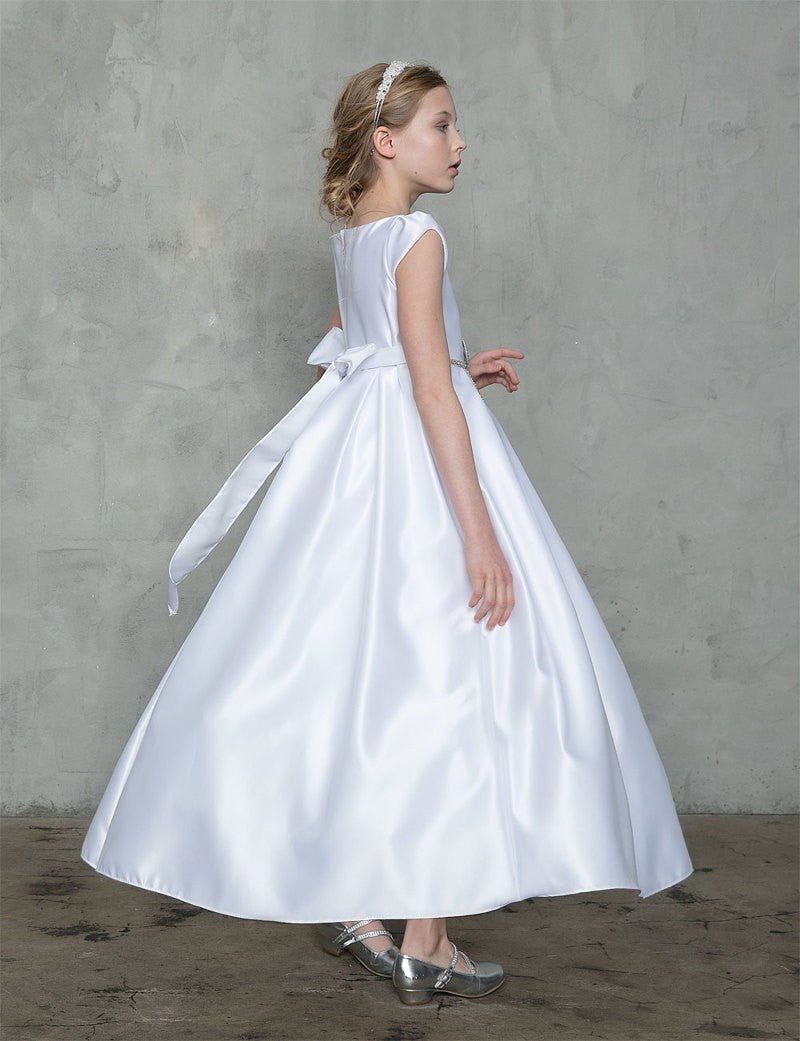 First Communion White Dress (D-787)