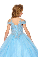 Ball Gown Dress (8028)-Girls-Chacho's Kids