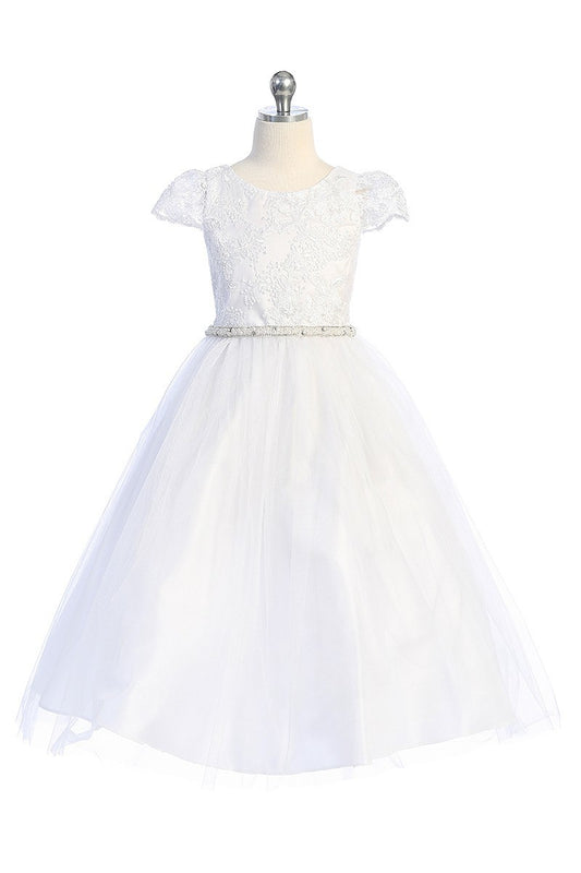 First Communion White Dress (399)