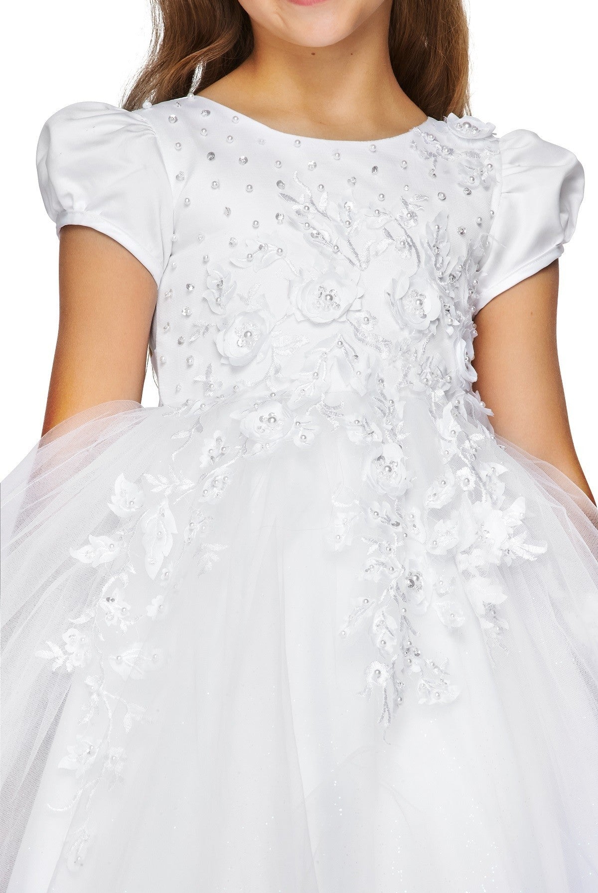 First Communion White Dress (2013)-Girls-Chacho's Kids