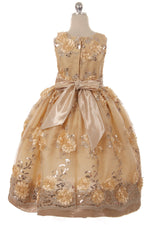 Party / Flower Girl Dress (SS3010D)-Girls-Chacho's Kids