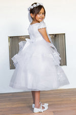 First Communion White Dress (2017)-Girls-Chacho's Kids