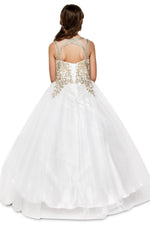 Ball Gown Dress (5041)-Girls-Chacho's Kids