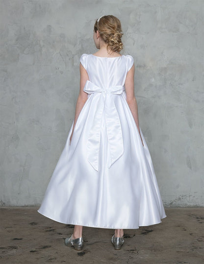 First Communion White Dress (D-787)