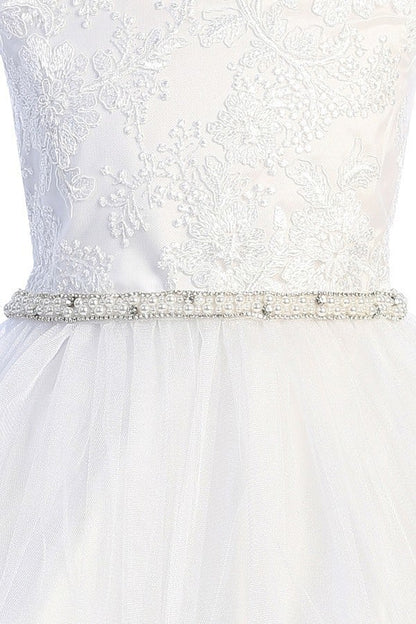 First Communion White Dress (399)