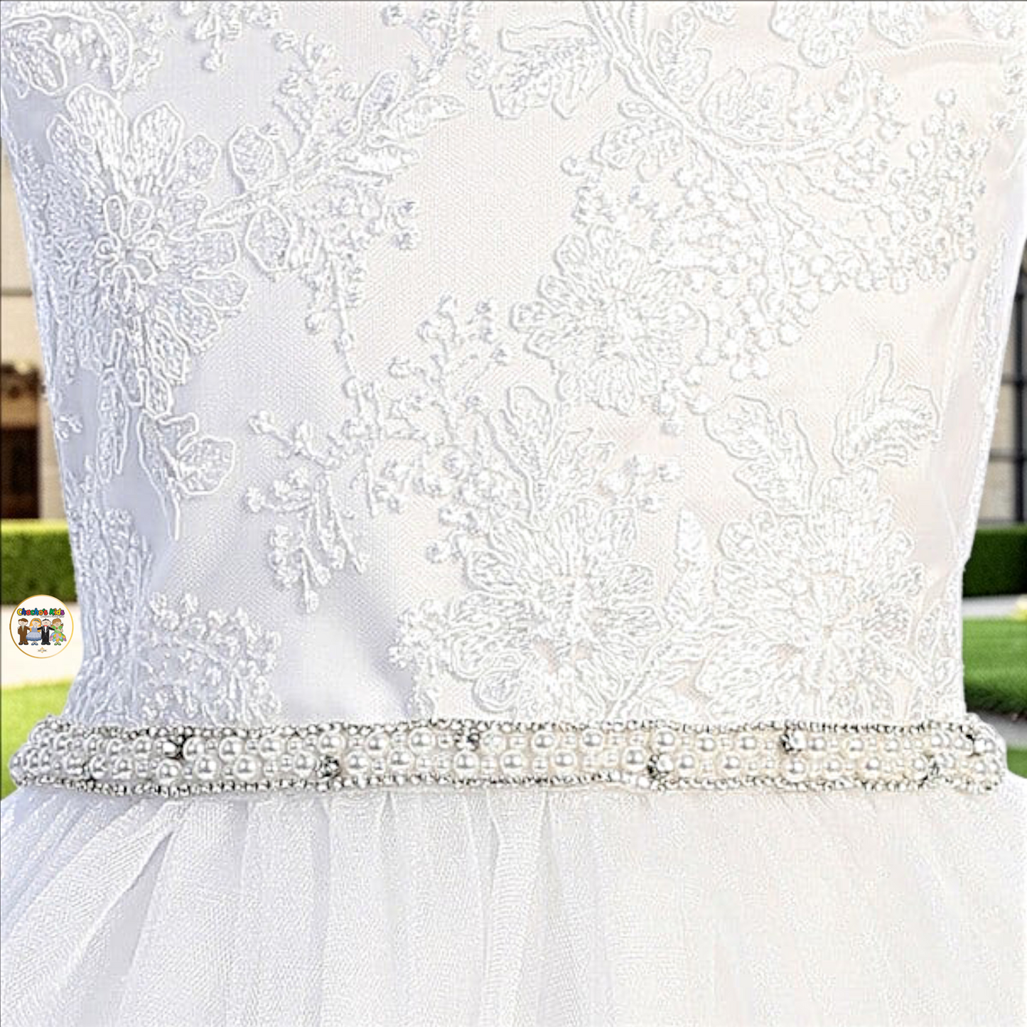 First Communion White Dress (399)