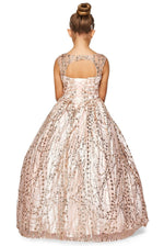 Ball Gown Dress (8007)-Girls-Chacho's Kids