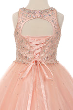 Ball Gown Dress (5027)-Girls-Chacho's Kids