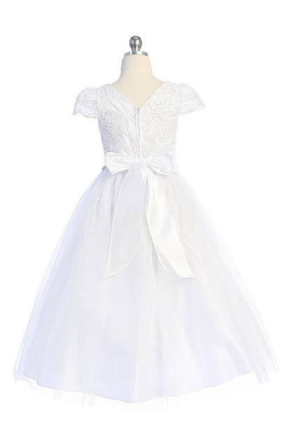 First Communion White Dress (399)