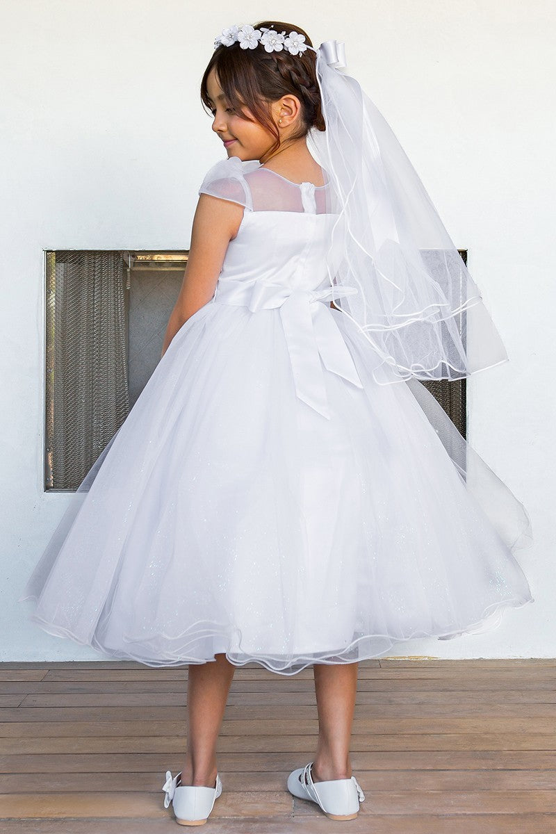 First Communion White Dress (2018)-Girls-Chacho's Kids