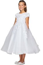 First Communion White Dress (2013)-Girls-Chacho's Kids
