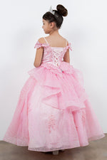 Ball Gown Dress (8120)-Girls-Chacho's Kids