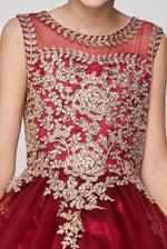Ball Gown Dress (5041)-Girls-Chacho's Kids