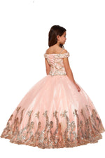 Ball Gown Dress (8017)-Girls-Chacho's Kids