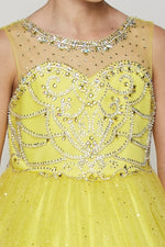 Ball Gown Dress (5042)-Girls-Chacho's Kids