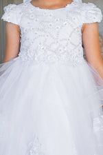 First Communion White Dress (2017)-Girls-Chacho's Kids
