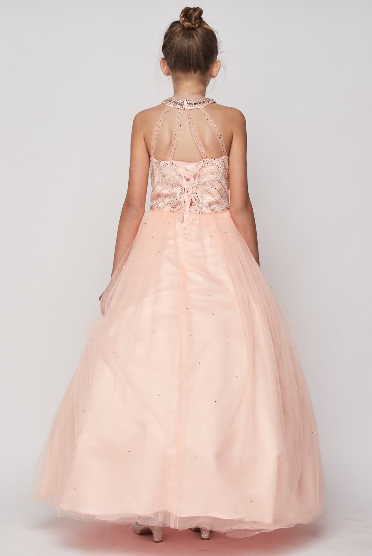 Ball Gown Dress (5051)-Girls-Chacho's Kids