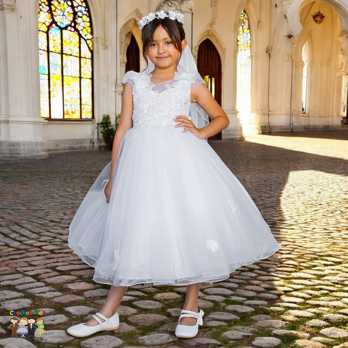 First Communion White Dress (2018)