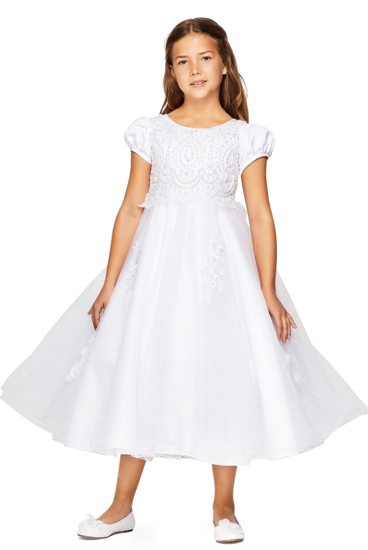 First Communion White Dress (2011)-Girls-6-Chacho's Kids
