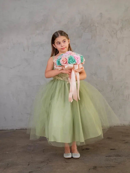 Party / Flower Girl Dress (D-778-Big)