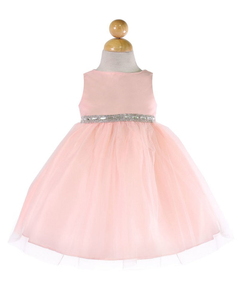 Baby Party / Flower Girl Dress (B-754)-Girls-Chacho's-Kids