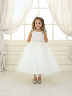 Party / Flower Girl Dress (D-754)-Girls-Ivory-2-Chacho's Kids