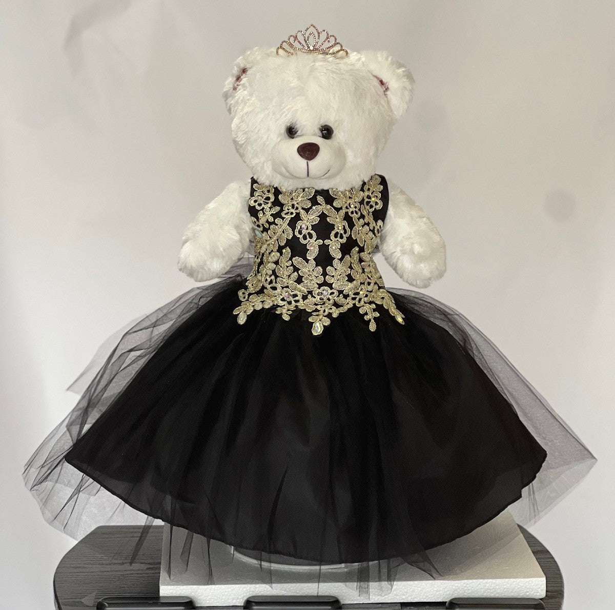 Baby Party / Flower Girl Dress (B-778) Black/Gold / XL Baby Party / Flower Girl Dress (B-778) Black/Gold / XL