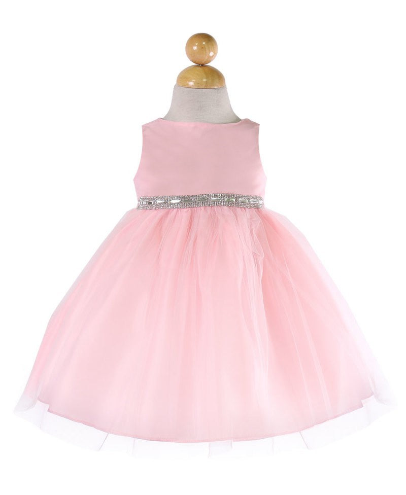 Baby Party / Flower Girl Dress (B-754)-Girls-Chacho's-Kids