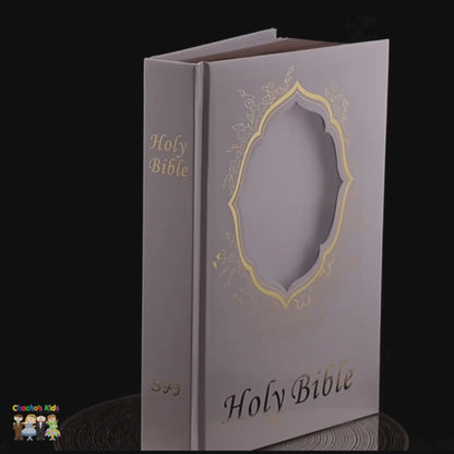 English Small Holy Bible-Gold