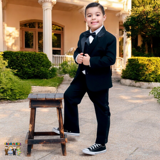 Boys Tuxedo-Black (BY010)