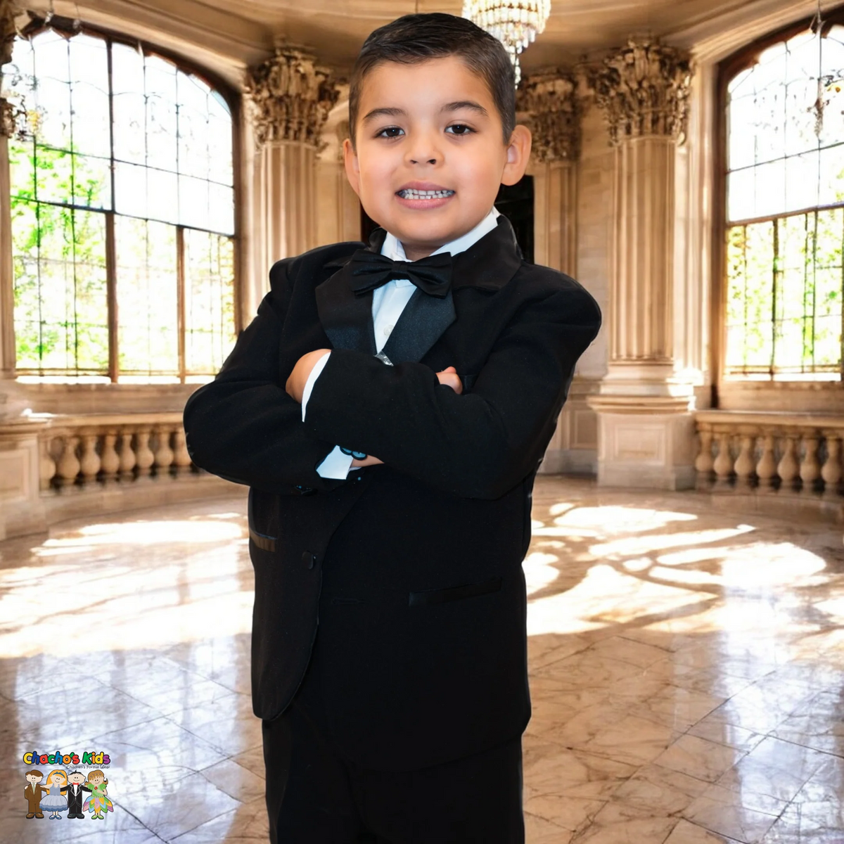 Boys Tuxedo-Black (BY010)